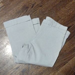 The Limited Women's Capris - Light Gray